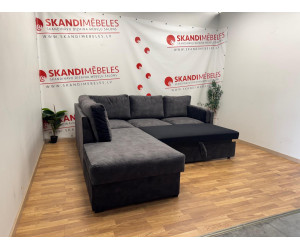 Dīvāns MODERN SLEEPING (Atvērtā stūra, izvelkams) (Ekspozīcija)